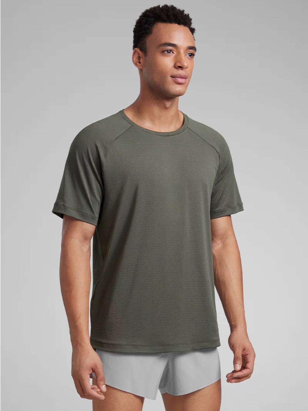 Lightweight Quick Dry Short Sleeves Crew Neck